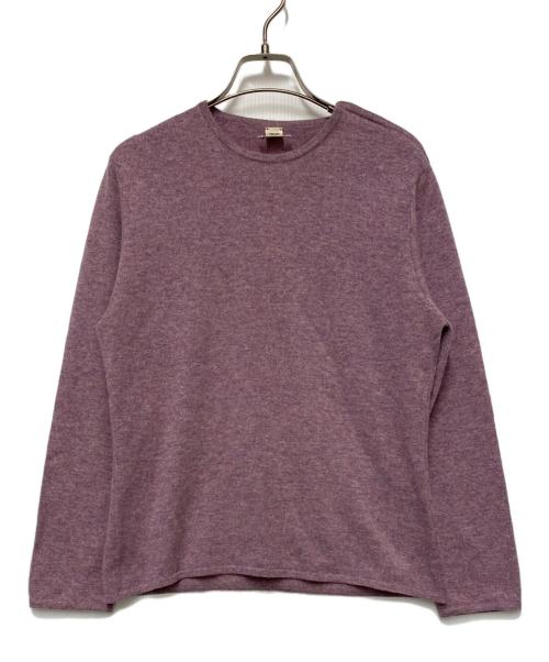 HERMES（エルメス）HERMES (エルメス) 薄手ニット パープル サイズ:MEの古着・服飾アイテム