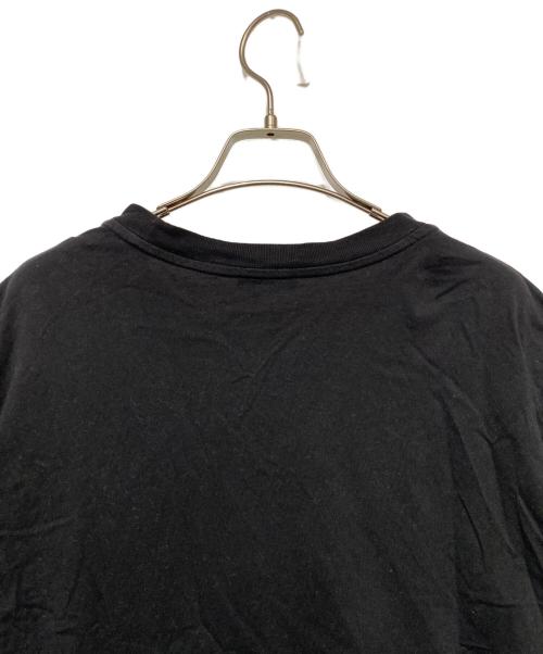 MONCLER（モンクレール）MONCLER (モンクレール) 半袖カットソー ブラック サイズ:Lの古着・服飾アイテム