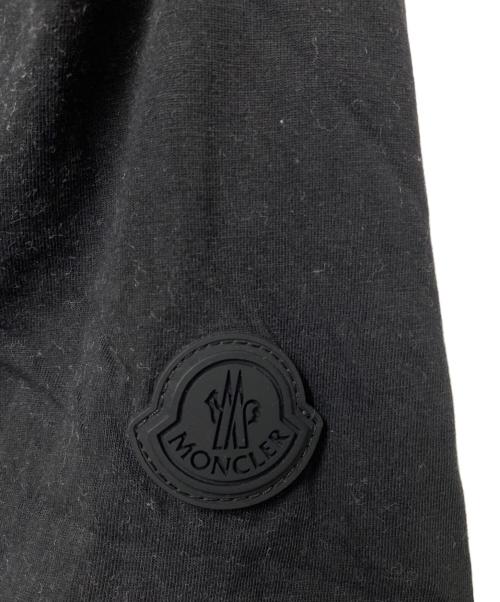 MONCLER（モンクレール）MONCLER (モンクレール) 半袖カットソー ブラック サイズ:Lの古着・服飾アイテム
