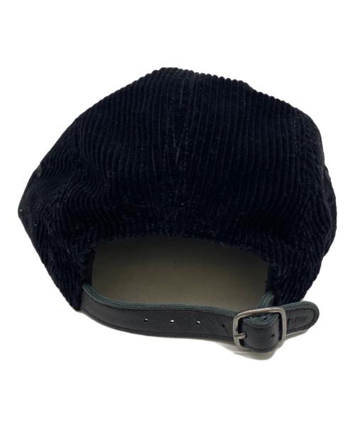 SUPREME（シュプリーム）SUPREME (シュプリーム) コーデュロイキャップ ブラックの古着・服飾アイテム