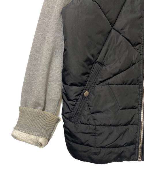 DIESEL（ディーゼル）DIESEL (ディーゼル) ブルゾン グレー×ブラック サイズ:Sの古着・服飾アイテム