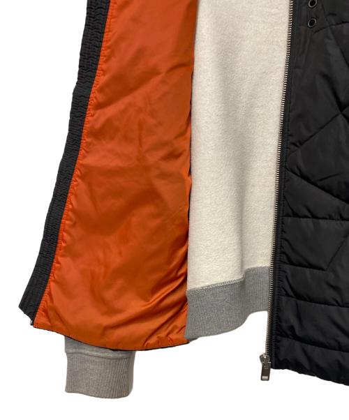 DIESEL（ディーゼル）DIESEL (ディーゼル) ブルゾン グレー×ブラック サイズ:Sの古着・服飾アイテム