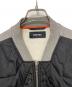 中古・古着 DIESEL (ディーゼル) ブルゾン グレー×ブラック サイズ:S：7000円