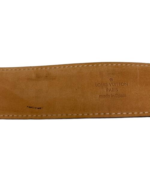 LOUIS VUITTON（ルイ ヴィトン）LOUIS VUITTON (ルイ ヴィトン) サンチュール・LVイニシアベルト ブラウンの古着・服飾アイテム
