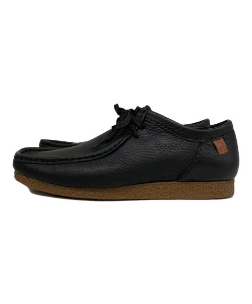 CLARKS（クラークス）CLARKS (クラークス) ワラビーシューズ ブラック サイズ:26.5の古着・服飾アイテム