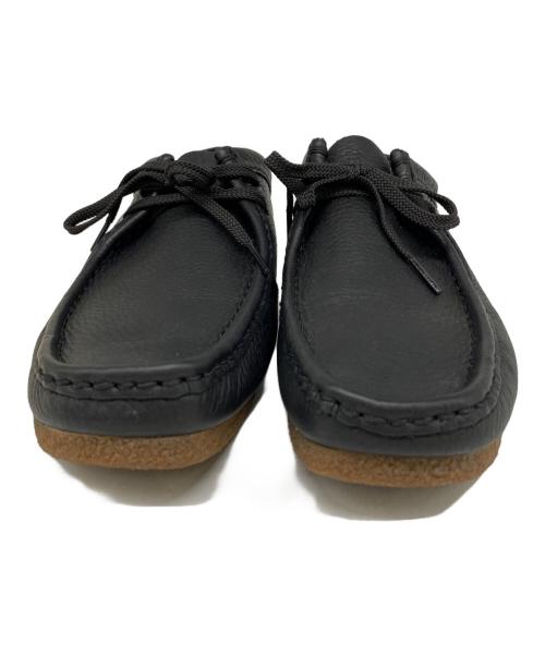 CLARKS（クラークス）CLARKS (クラークス) ワラビーシューズ ブラック サイズ:26.5の古着・服飾アイテム