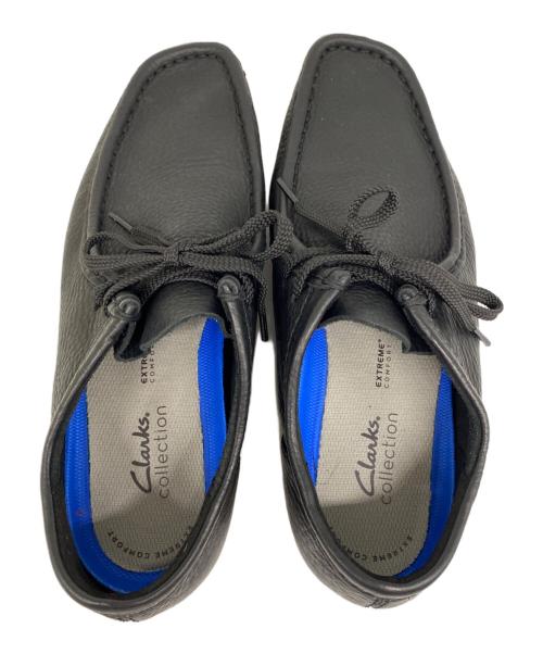 CLARKS（クラークス）CLARKS (クラークス) ワラビーシューズ ブラック サイズ:26.5の古着・服飾アイテム
