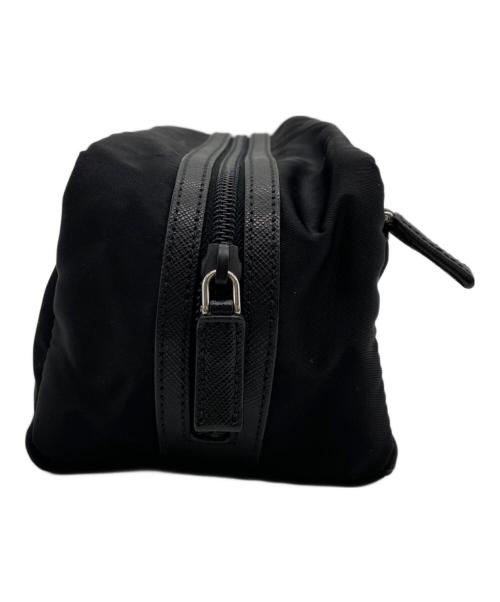 PRADA（プラダ）PRADA (プラダ) PURADA　トラベルポーチ ブラックの古着・服飾アイテム