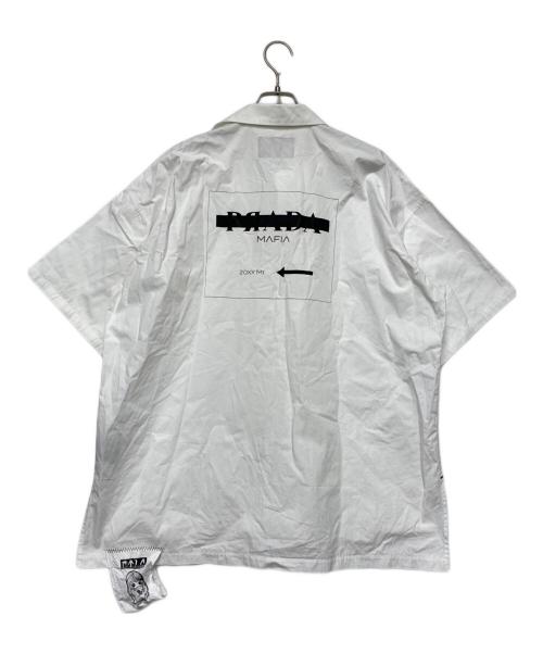 CVTVLIST（カタリスト）CVTVLIST (カタリスト) 半袖シャツ ホワイト サイズ:Lの古着・服飾アイテム