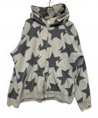 A BATHING APEア ベイシング エイプ）の古着「ジップパーカー」｜グレー