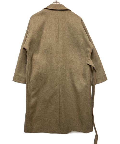 maison kitsune（メゾンキツネ）maison kitsune (メゾンキツネ) タイロッケンコート ベージュ サイズ:Sの古着・服飾アイテム
