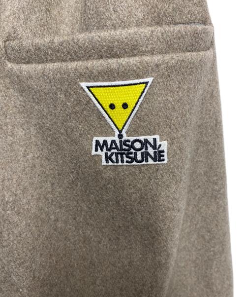 maison kitsune（メゾンキツネ）maison kitsune (メゾンキツネ) タイロッケンコート ベージュ サイズ:Sの古着・服飾アイテム