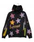 Supreme（シュプリーム）の古着「Gonz Stars Hooded Sweatshirt」｜ブラック