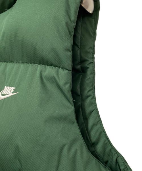 NIKE（ナイキ）NIKE (ナイキ) ダウンベスト グリーン サイズ:Lの古着・服飾アイテム
