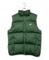 NIKE（ナイキ）の古着「ダウンベスト」｜グリーン