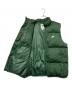 中古・古着 NIKE (ナイキ) ダウンベスト グリーン サイズ:L：7000円
