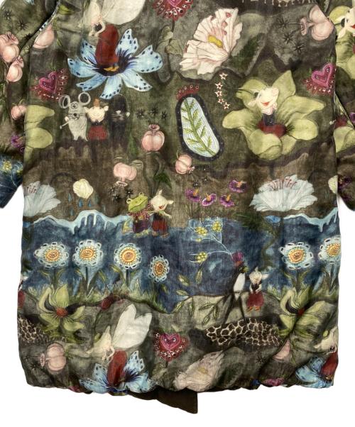 Alberobello（アルベロベロ）ALBEROBELLO (アルベロベロ) ダウンコート マルチカラー サイズ:記載無しの古着・服飾アイテム