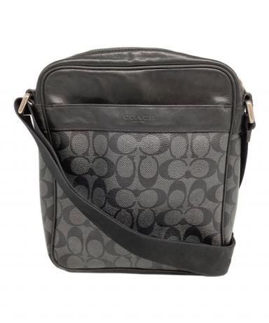 中古・古着通販】COACH (コーチ) ショルダーバッグ ブラック｜ブランド