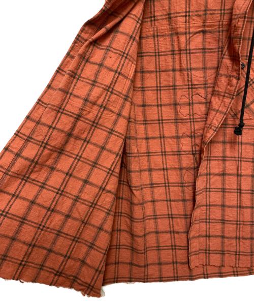 Azuma（アズマ）Azuma (アズマ) フーデッドジャケット レッド×ブラック サイズ:Sの古着・服飾アイテム