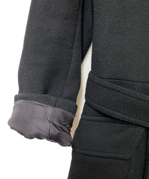 N.HOOLYWOOD（エヌ ハリウッド）N.HOOLYWOOD (エヌ ハリウッド) ベルト付きコート ブラック サイズ:36の古着・服飾アイテム
