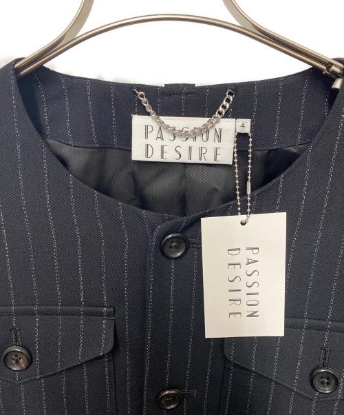 el conductorh（コンダクター）el conductorh (コンダクター) テーラードジャケット ブラック サイズ:XL 未使用品の古着・服飾アイテム