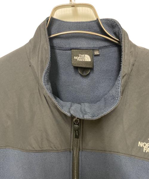 THE NORTH FACE（ザ ノース フェイス）THE NORTH FACE (ザ ノース フェイス) マウンテンバーサマイクロジャケット ブラック×ブルー サイズ:XXLの古着・服飾アイテム