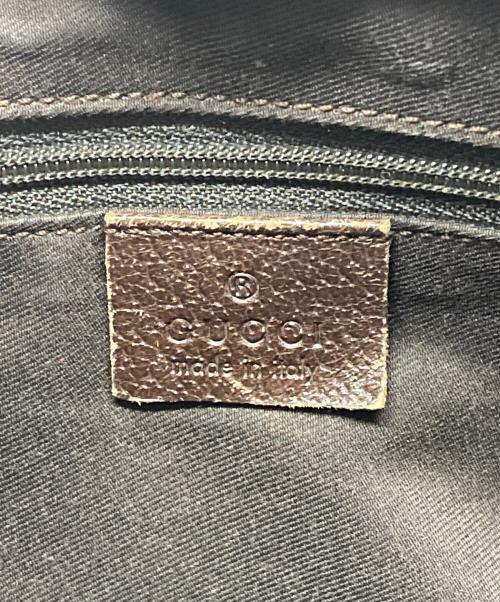 GUCCI（グッチ）GUCCI (グッチ) ハンドバッグ ブラウンの古着・服飾アイテム