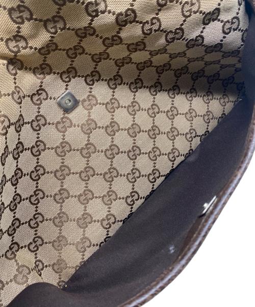 GUCCI（グッチ）GUCCI (グッチ) ハンドバッグ ブラウンの古着・服飾アイテム
