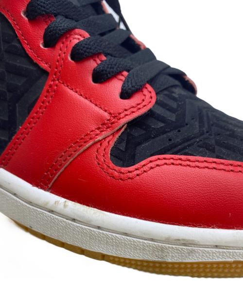 NIKE（ナイキ）NIKE (ナイキ) ミッドカットスニーカー ブラック×レッド サイズ:26cmの古着・服飾アイテム