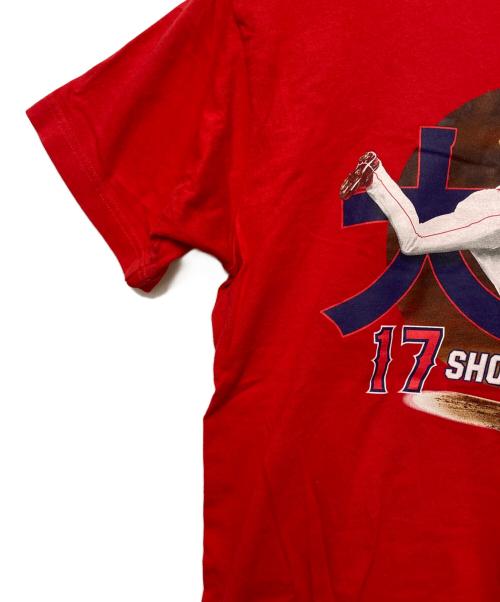 Majestic（マジェスティック）Majestic (マジェスティック) 半袖Tシャツ レッド サイズ:Lの古着・服飾アイテム