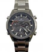 EDIFICEエディフィス）の古着「リストウォッチ」｜ブラック