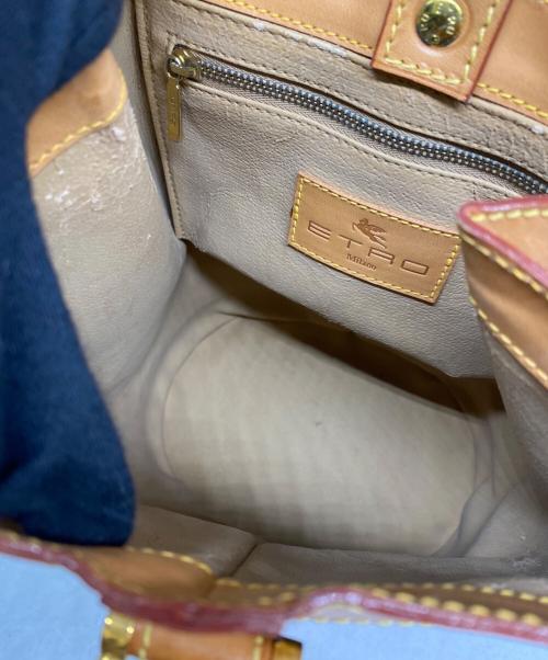 ETRO（エトロ）ETRO (エトロ) 巾着バッグ ブラウンの古着・服飾アイテム