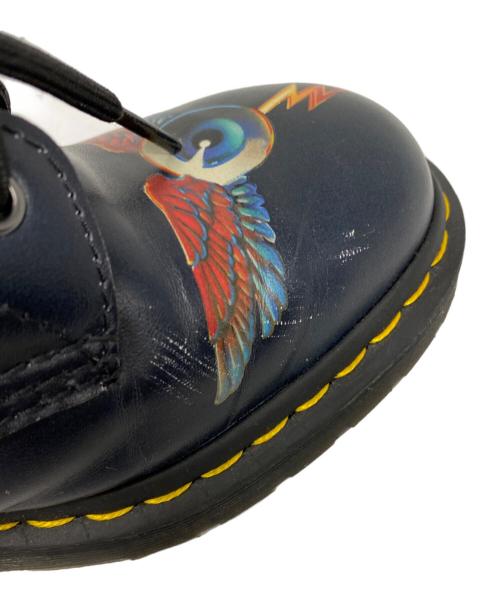Dr.Martens（ドクターマーチン）Dr.Martens (ドクターマーチン) RICK GRIFFIN EYE 8ホールブーツ ブラック サイズ:28.0㎝の古着・服飾アイテム