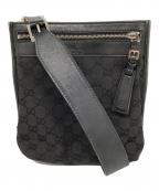 GUCCIグッチ）の古着「ショルダーバッグ」｜ブラック