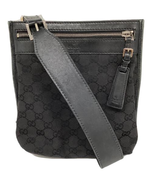 GUCCI（グッチ）GUCCI (グッチ) ショルダーバッグ ブラックの古着・服飾アイテム
