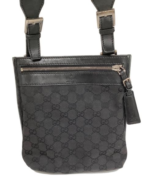 GUCCI（グッチ）GUCCI (グッチ) ショルダーバッグ ブラックの古着・服飾アイテム