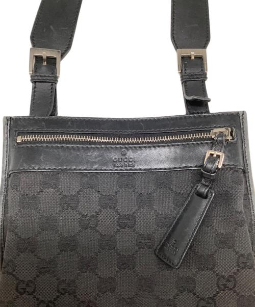GUCCI（グッチ）GUCCI (グッチ) ショルダーバッグ ブラックの古着・服飾アイテム