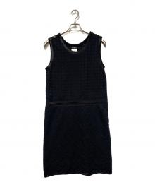 CHANEL（シャネル）の古着「ノースリーブワンピース」｜ブラック