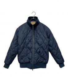 TAION（タイオン）の古着「ミリタリーリバーシブルダウンジャケット」｜ネイビー