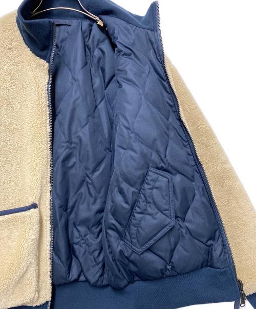 TAION（タイオン）TAION (タイオン) ミリタリーリバーシブルダウンジャケット ネイビー サイズ:XSの古着・服飾アイテム