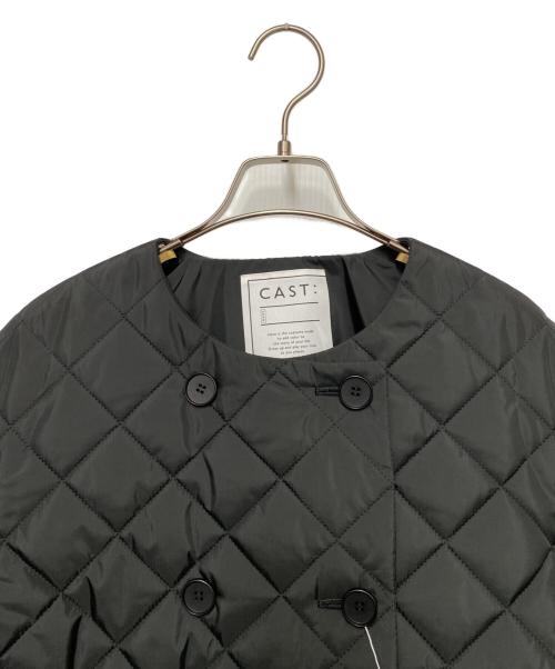 CAST:（キャスト）CAST: (キャスト) キルティングコート ブラック サイズ:S 未使用品の古着・服飾アイテム