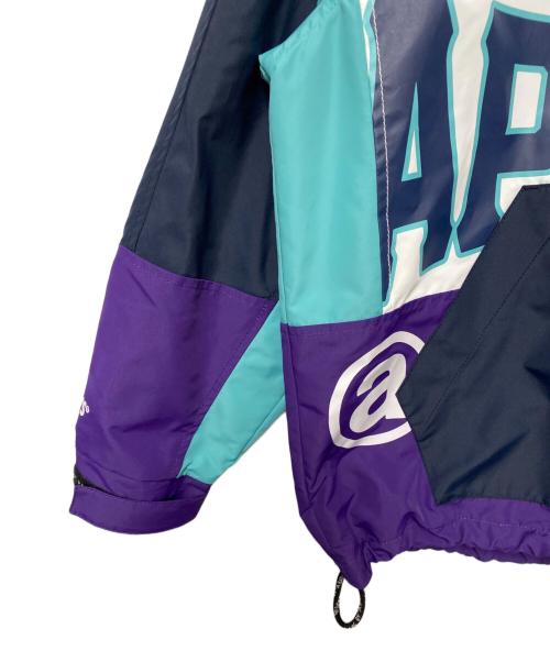 A BATHING APE（ア ベイシング エイプ）A BATHING APE (ア ベイシング エイプ) アノラックナイロンパーカー ネイビー サイズ:Mの古着・服飾アイテム