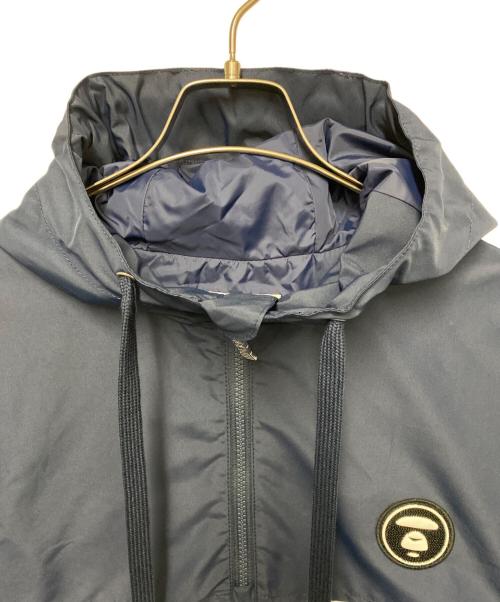 A BATHING APE（ア ベイシング エイプ）A BATHING APE (ア ベイシング エイプ) アノラックナイロンパーカー ネイビー サイズ:Mの古着・服飾アイテム