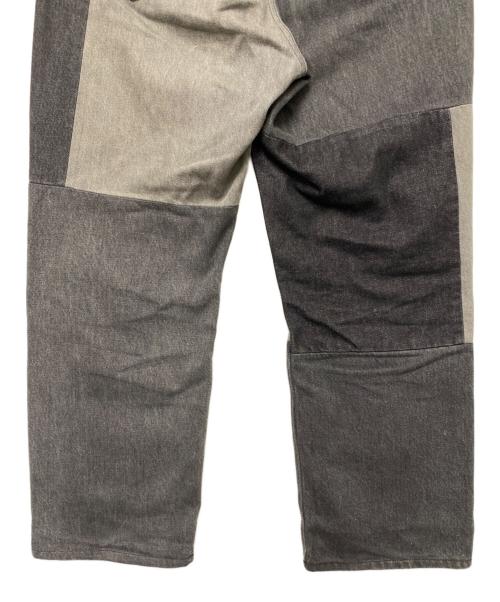X-LARGE（エクストララージ）X-LARGE (エクストララージ) パッチワークデニムパンツ ブラック サイズ:81㎝の古着・服飾アイテム