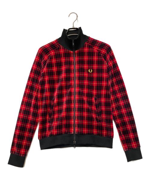 FRED PERRY（フレッドペリー）FRED PERRY (フレッドペリー) トラックジャケット レッド サイズ:Mの古着・服飾アイテム