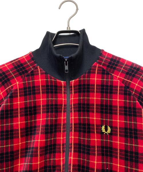 FRED PERRY（フレッドペリー）FRED PERRY (フレッドペリー) トラックジャケット レッド サイズ:Mの古着・服飾アイテム