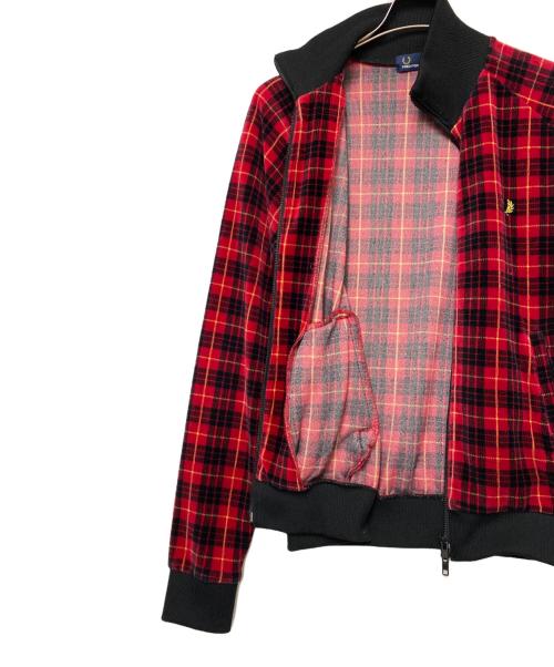 FRED PERRY（フレッドペリー）FRED PERRY (フレッドペリー) トラックジャケット レッド サイズ:Mの古着・服飾アイテム