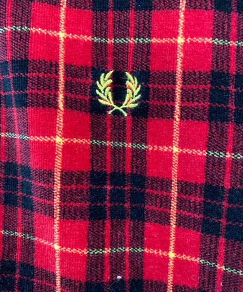 FRED PERRY（フレッドペリー）FRED PERRY (フレッドペリー) トラックジャケット レッド サイズ:Mの古着・服飾アイテム