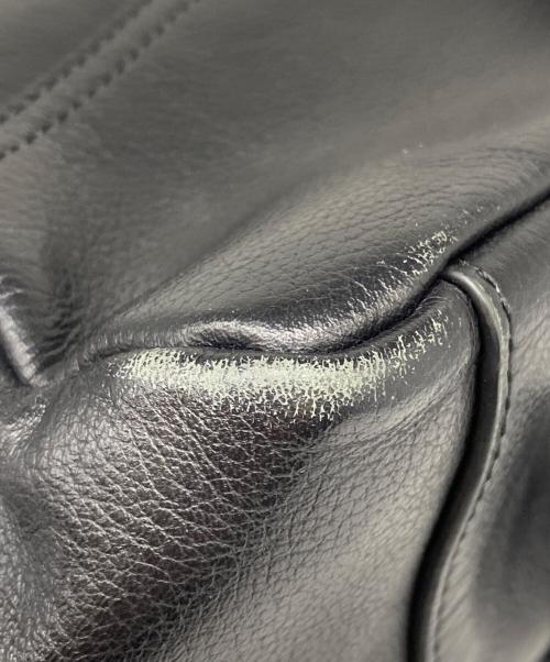 COACH（コーチ）COACH (コーチ) レザーリュック ブラックの古着・服飾アイテム