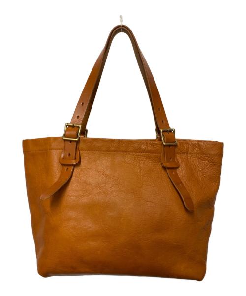 SLOW（スロウ）SLOW (スロウ) レザートートバッグ ブラウンの古着・服飾アイテム